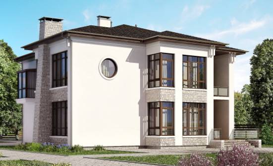 300-005-П Проект двухэтажного дома, уютный домик из кирпича Новороссийск | Проекты домов от House Expert